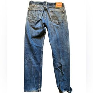Levi's Blue Denim Jeans 505 distressed 34/32